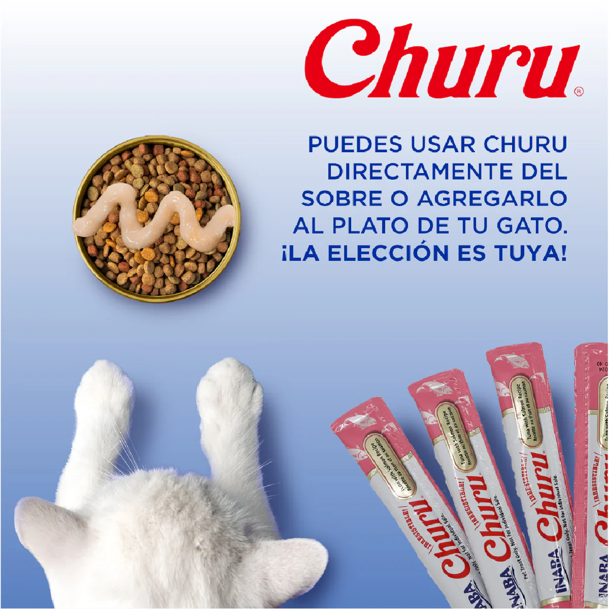 Churu Tuna with Crab – Caja con 6 Bolsas (4 Tubos c/u)