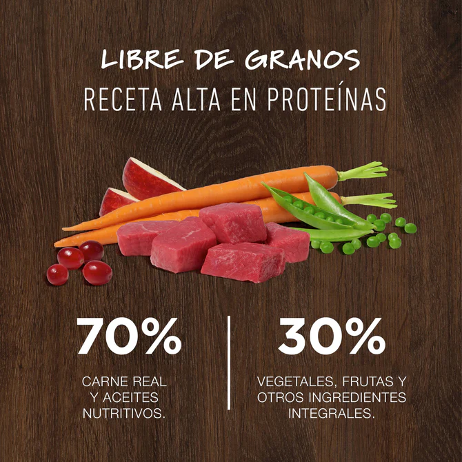 Alimento para perro Instinct Receta Res Sin Granos