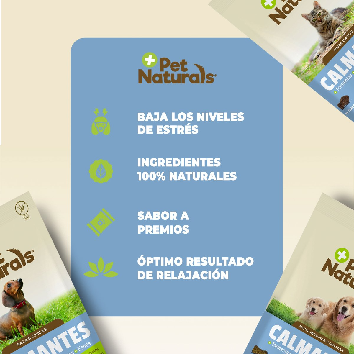 Pet Naturals Calmantes para Perros Chicos 31.5g