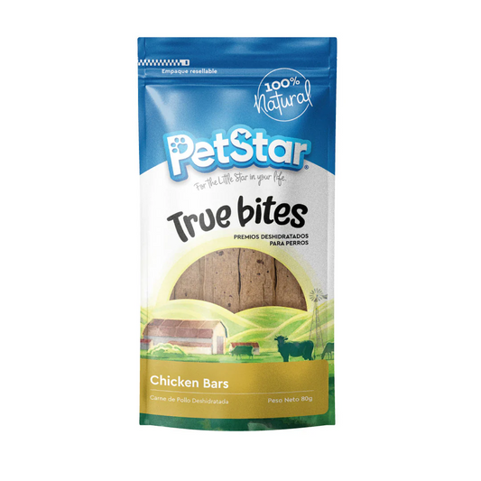 True Bites Chicken Bars – Premios de Pollo para Perro