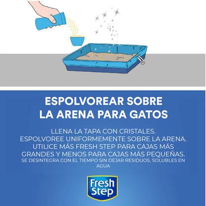 Perlas Desodorantes para Arena de Gato Elimina Olores, No Tóxico, Aroma Fresh Summer 425g