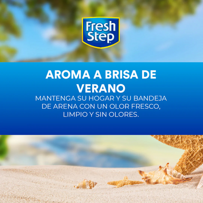 Perlas Desodorantes para Arena de Gato Elimina Olores, No Tóxico, Aroma Fresh Summer 425g