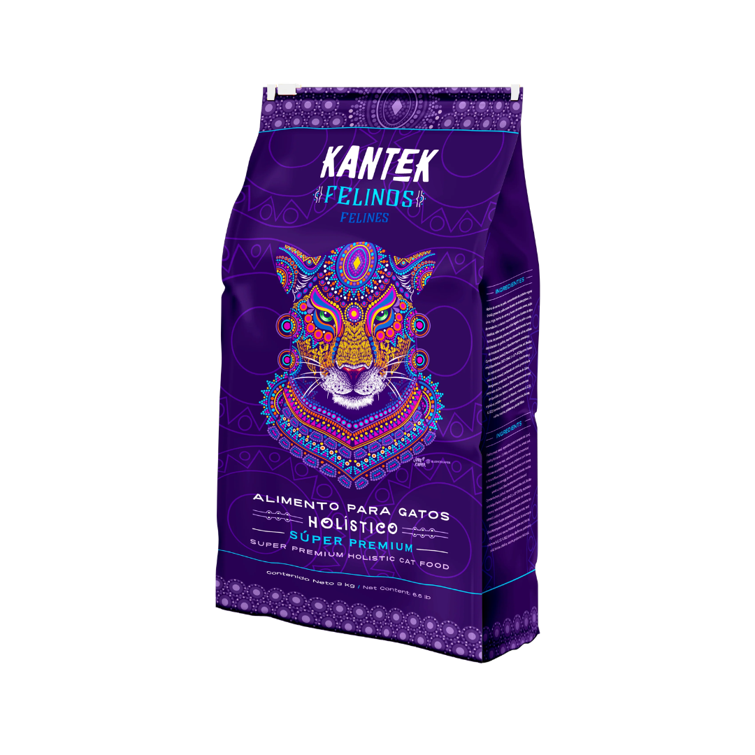 Kantek Alimento Holístico Gato Adulto Todas las Razas Pollo y Cerdo