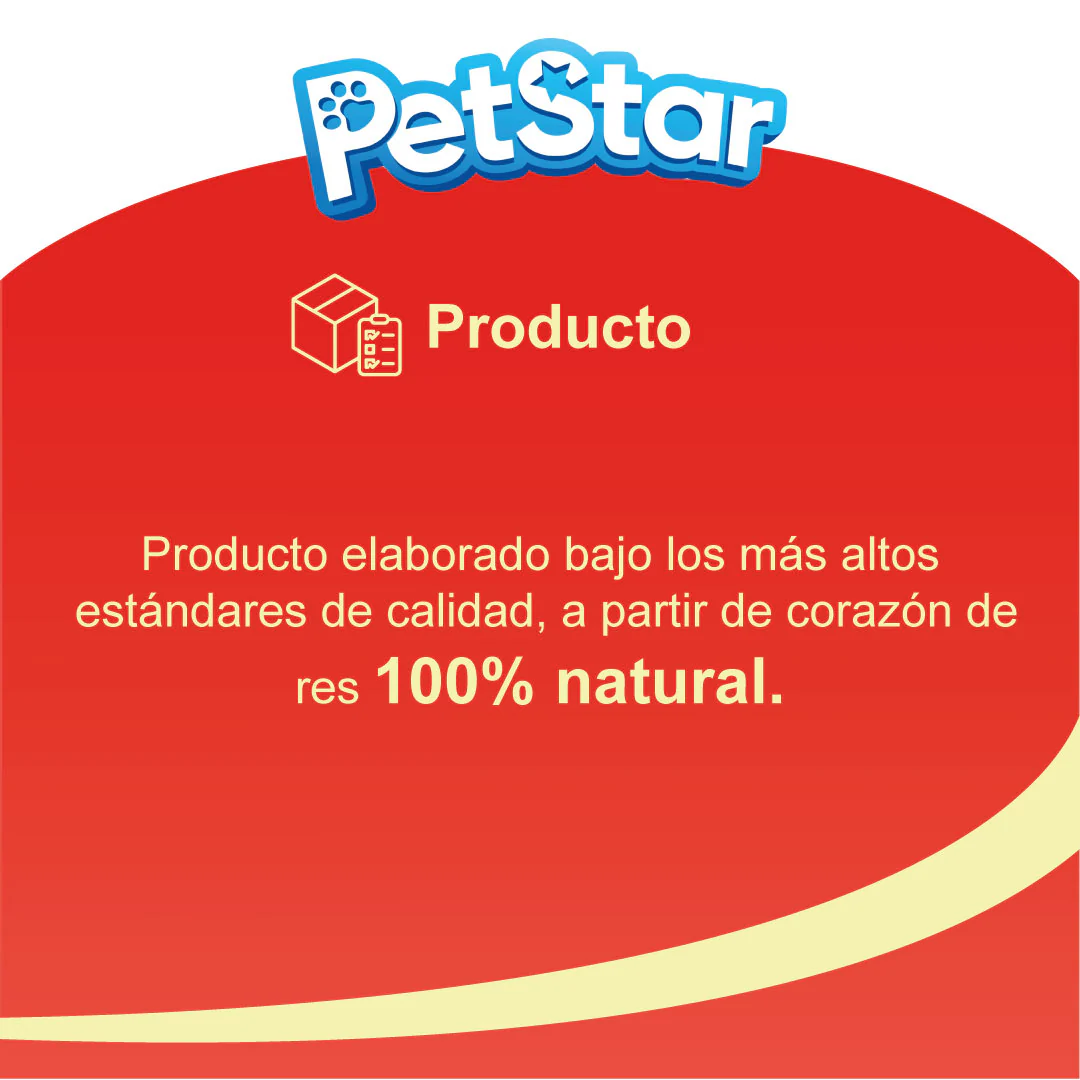 True Bites Beefy Heart Chips – Premios para Perro