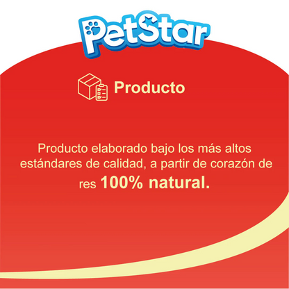 True Bites Beefy Heart Chips – Premios para Perro