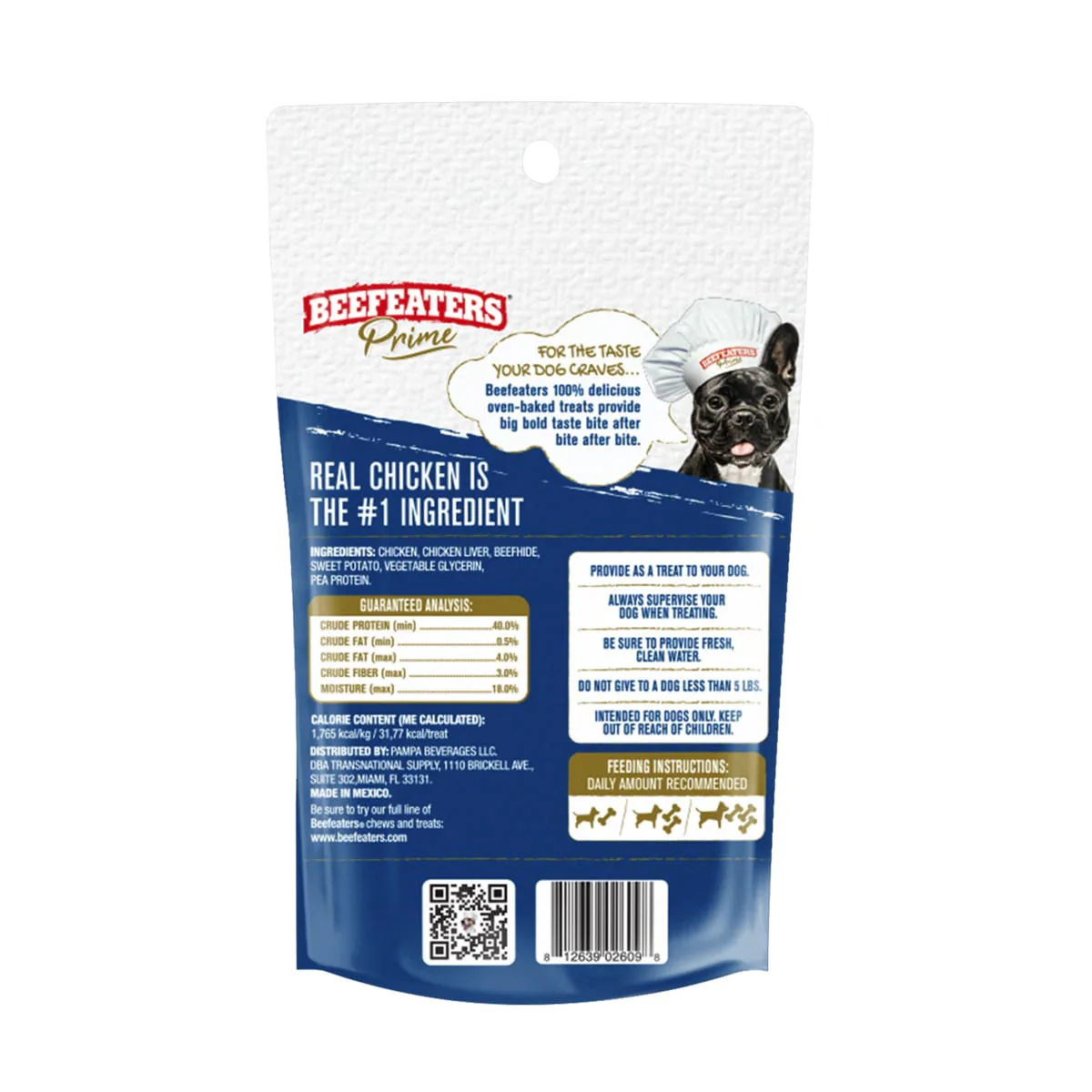 Beefeaters Snack Premios para Perros Beefhide Kabobs 45gr