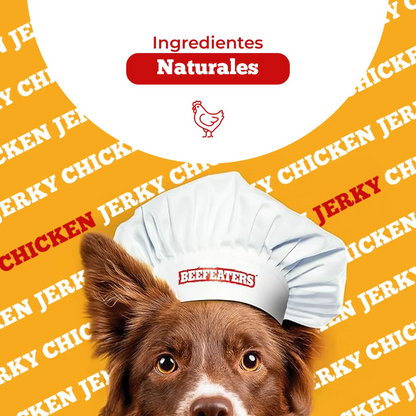 Beefeaters Snack Premios para Perros Chicken Jerky Strips 47gr