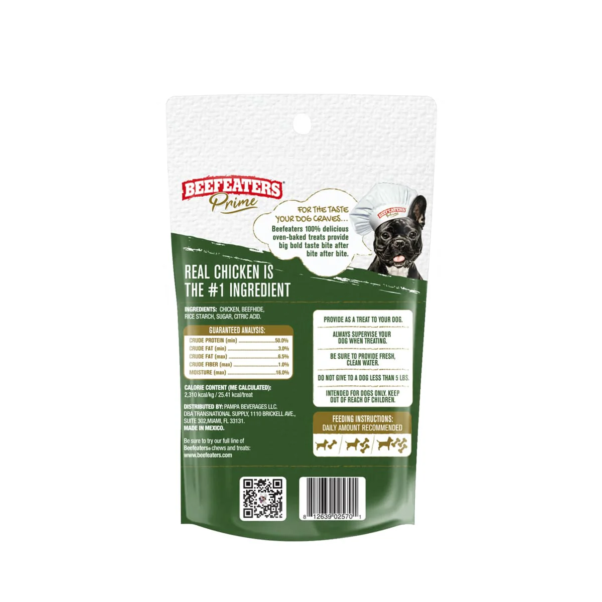 Beefeaters Snack Premios para Perros Munchy Dumbbells 60gr