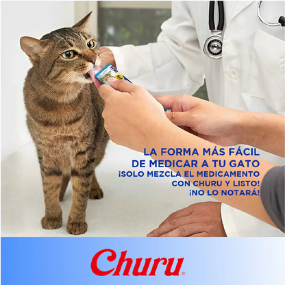 Churu Tuna with Shrimp – Caja con 6 Bolsas (4 Tubos c/u)