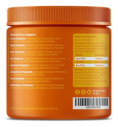 Zesty Paws multivitamínicos 8 en 1