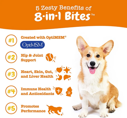 Zesty Paws multivitamínicos 8 en 1