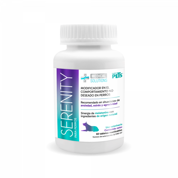 MS Suplemento Serenity Tableta Masticable para Perro 60 Tab