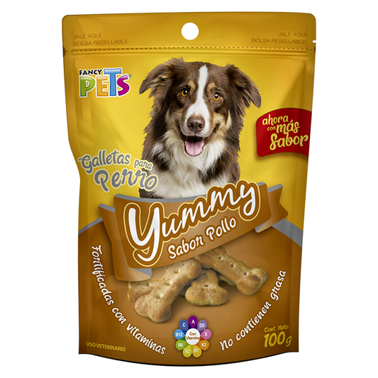 Yummy Sticks Premio para Perro Adulto Sabor Pollo 100 g