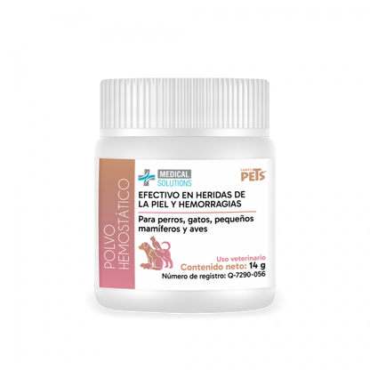 MS Polvo Hemostático para Mascota 14 g