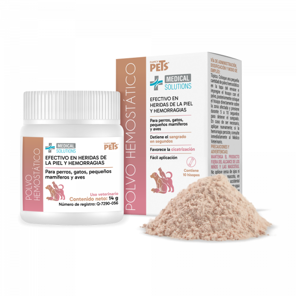 MS Polvo Hemostático para Mascota 14 g