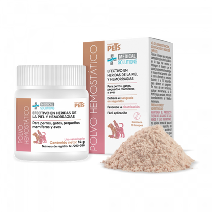 MS Polvo Hemostático para Mascota 14 g