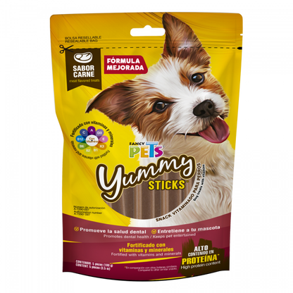 Yummy Sticks Carne – 5 Piezas (100 g)