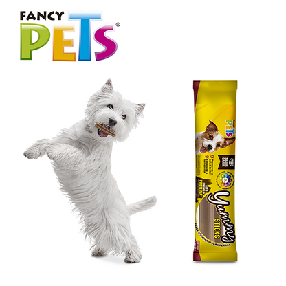 Yummy Sticks Premio para Perro Adulto Sabor Carne 1 Pza