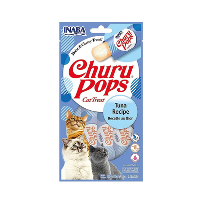 Churu Hairball Caja con 6 Bolsas (4 Tubos c/u) – Snack Cremoso para Control de Bolas de Pelo