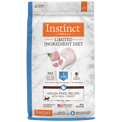 Alimento para gato Instinct LID Pavo Ingrediente Limitado 11 lb