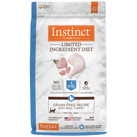 Alimento para gato Instinct LID Pavo Ingrediente Limitado 11 lb