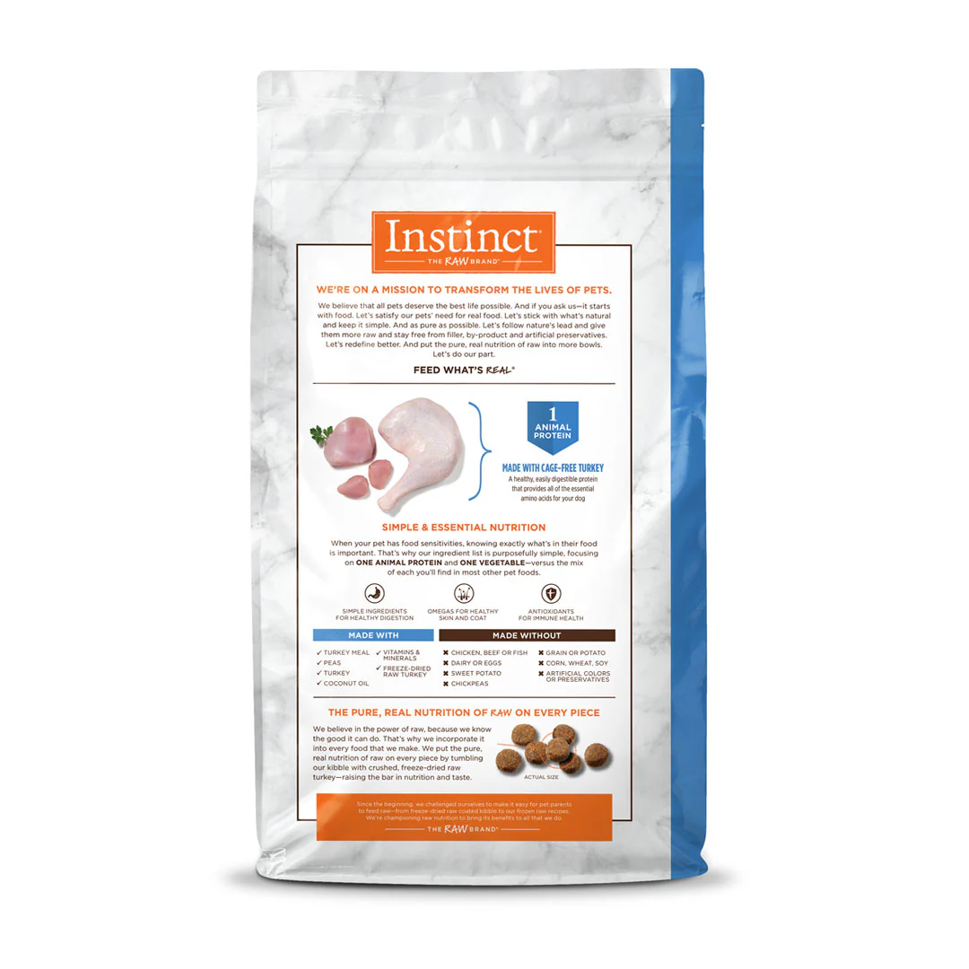Alimento para perro Instinct LID Pavo