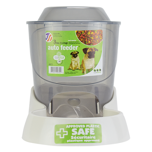 Alimentador Automático 3 lb – Dispensador de Croquetas para Mascotas