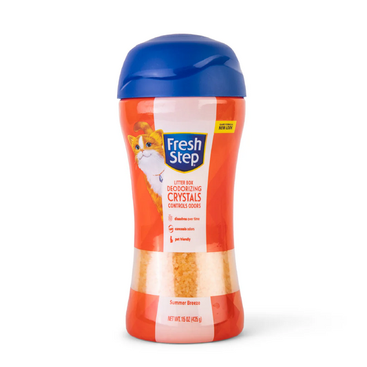 Perlas Desodorantes para Arena de Gato Elimina Olores, No Tóxico, Aroma Fresh Summer 425g