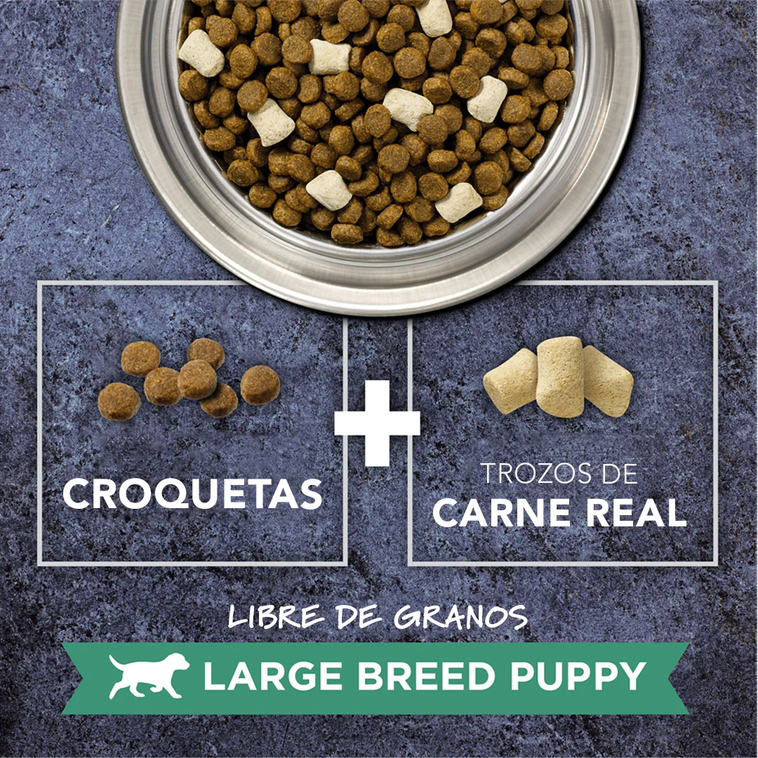 Alimento Instinct Raw Boost Pollo Cachorro Raza Grande 20 Lb