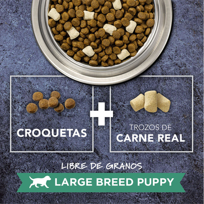 Alimento Instinct Raw Boost Pollo Cachorro Raza Grande 20 Lb