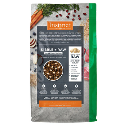 Instinct Raw Boost Cordero Granos Perros 2.04 Kg