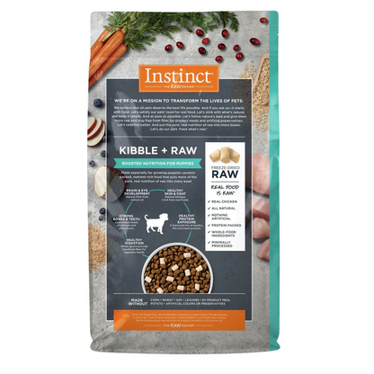 Instinct Raw Boost Pollo Cachorros Granos 9.07 Kg
