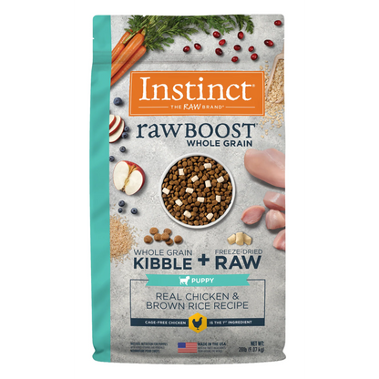 Instinct Raw Boost Pollo Cachorros Granos 9.07 Kg