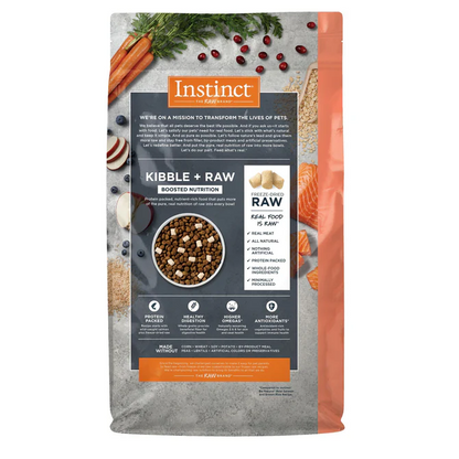 Alimento para perro Instinct Raw Boost Salmón con Granos y Arroz Integral 9.07 kg